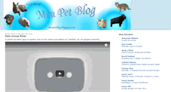 Desktop Screenshot of meupetblog.blogspot.com