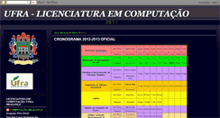 Desktop Screenshot of computacaoufrabraganca.blogspot.com