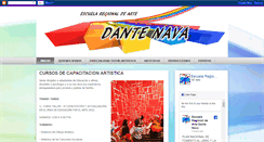 Desktop Screenshot of escueladeartedantenava.blogspot.com