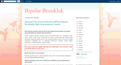 Desktop Screenshot of bipolarbozuklukk.blogspot.com