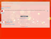 Tablet Screenshot of espacocorpos.blogspot.com