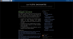 Desktop Screenshot of flute-enchantee.blogspot.com