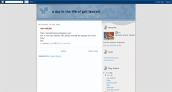 Desktop Screenshot of gailfawcett.blogspot.com