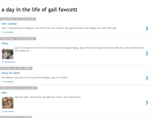 Tablet Screenshot of gailfawcett.blogspot.com