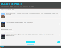 Tablet Screenshot of boundlessabundance.blogspot.com