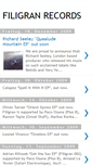 Mobile Screenshot of filigranrecords.blogspot.com