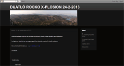 Desktop Screenshot of duatloxplosion.blogspot.com