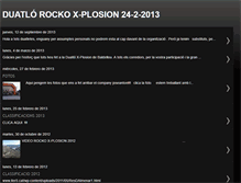 Tablet Screenshot of duatloxplosion.blogspot.com