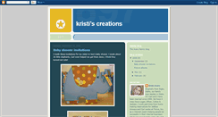 Desktop Screenshot of kristiscreations.blogspot.com