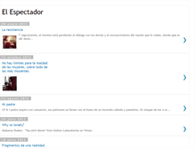 Tablet Screenshot of meditacionesdelespectador.blogspot.com