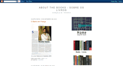 Desktop Screenshot of aboutthebooks-sobreoslivros.blogspot.com