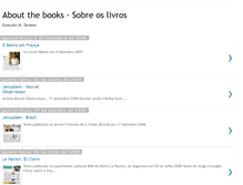 Tablet Screenshot of aboutthebooks-sobreoslivros.blogspot.com