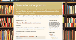 Desktop Screenshot of cornerstonecooperative.blogspot.com