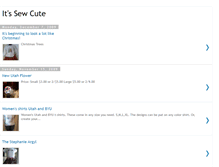 Tablet Screenshot of itsewcute.blogspot.com