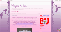 Desktop Screenshot of migasartes.blogspot.com