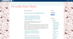 Desktop Screenshot of hairstylefavor.blogspot.com