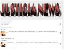 Tablet Screenshot of justicianews.blogspot.com