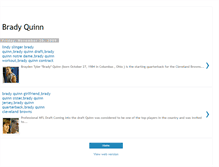 Tablet Screenshot of brady-quinn-biography.blogspot.com