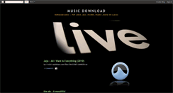 Desktop Screenshot of musicdownload-now.blogspot.com