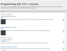 Tablet Screenshot of programmingwithdev.blogspot.com