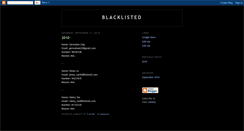 Desktop Screenshot of de-glitterz-blacklisted.blogspot.com