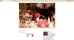 Desktop Screenshot of intwofood.blogspot.com