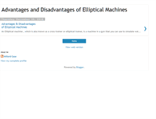 Tablet Screenshot of elliptical-trainer-uses4.blogspot.com