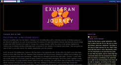 Desktop Screenshot of exuberantjourney.blogspot.com