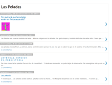 Tablet Screenshot of laspeladas.blogspot.com