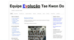 Desktop Screenshot of equipeevolucaotkd.blogspot.com