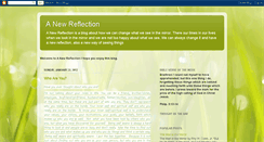 Desktop Screenshot of anewreflection1.blogspot.com