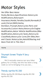 Mobile Screenshot of motorstyles.blogspot.com