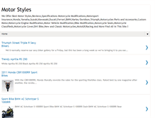 Tablet Screenshot of motorstyles.blogspot.com