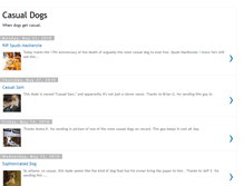 Tablet Screenshot of casualdogs.blogspot.com