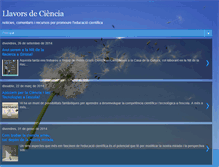 Tablet Screenshot of llavorsdeciencia.blogspot.com