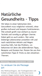 Mobile Screenshot of gesundheits-tipps.blogspot.com