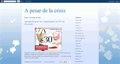 Desktop Screenshot of apesardelacrisis.blogspot.com