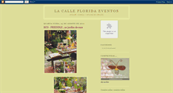 Desktop Screenshot of lacallefloridaeventos.blogspot.com