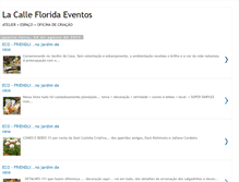 Tablet Screenshot of lacallefloridaeventos.blogspot.com