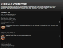 Tablet Screenshot of mediamanentertainment.blogspot.com