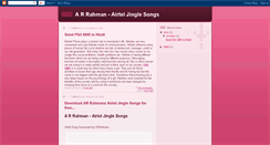 Desktop Screenshot of airteljingle.blogspot.com