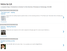 Tablet Screenshot of introtolitfall2009.blogspot.com