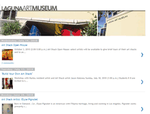Tablet Screenshot of lagunaartmuseum.blogspot.com