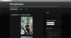 Desktop Screenshot of caio-elexplorador.blogspot.com
