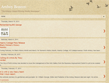 Tablet Screenshot of amboybeacon.blogspot.com