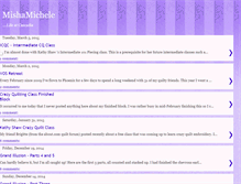 Tablet Screenshot of mishamichele.blogspot.com