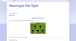 Desktop Screenshot of henningshotspot.blogspot.com