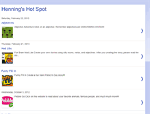 Tablet Screenshot of henningshotspot.blogspot.com