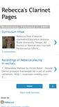 Mobile Screenshot of clarinet-lessons.blogspot.com