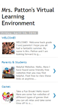 Mobile Screenshot of mrspattons-virtuallearning-environmen.blogspot.com